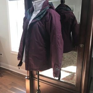 Columbia 3 in 1 Interchangeable Coats (2) Small